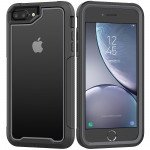 Wholesale iPhone SE2020 / 8 / 7 / 6S Clear Dual Defense Case (Gray)